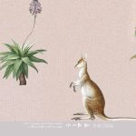 Kinderbehang het platte beeld per rol INK7806