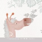 Kinderbehang het platte beeld per rol INK7811