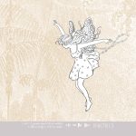 Kinderbehang het platte beeld per rol INK7813