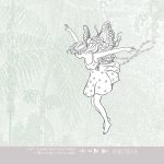 Kinderbehang het platte beeld per rol INK7814