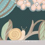 Kinderbehang het platte beeld per rol INK7827