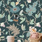 Kinderbehang het platte beeld per rol INK7827