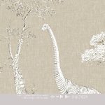 Kinderbehang het platte beeld per rol INK7829