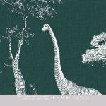 Kinderbehang het platte beeld per rol INK7830