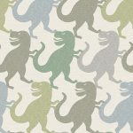 Kinderbehang het platte beeld per rol INK7844