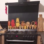 Crédence de cuisine - Herbes colorées