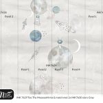 Kinderbehang Stars, Gray