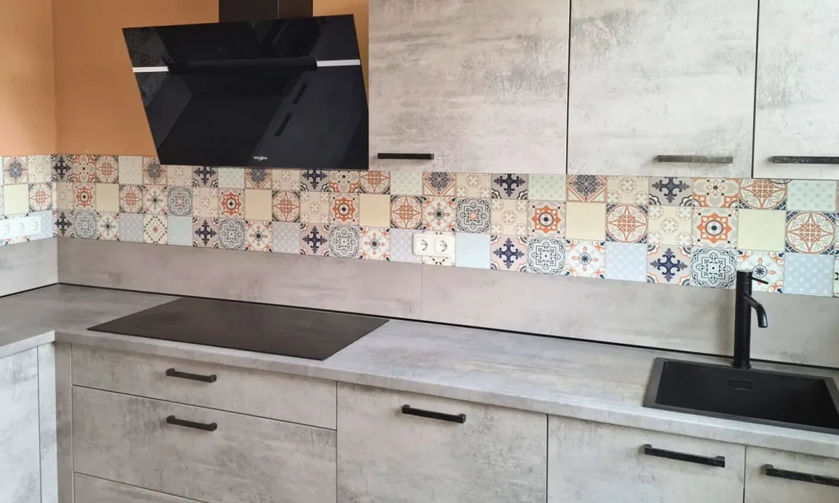 Portugese tegels als Keuken achterwand - DW3301