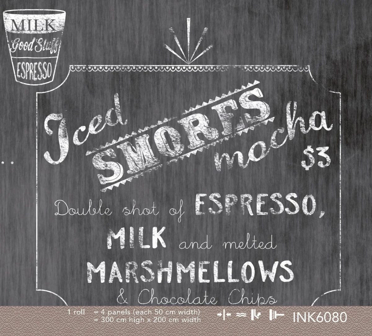 Coffeehouse - Colour Choc Behang