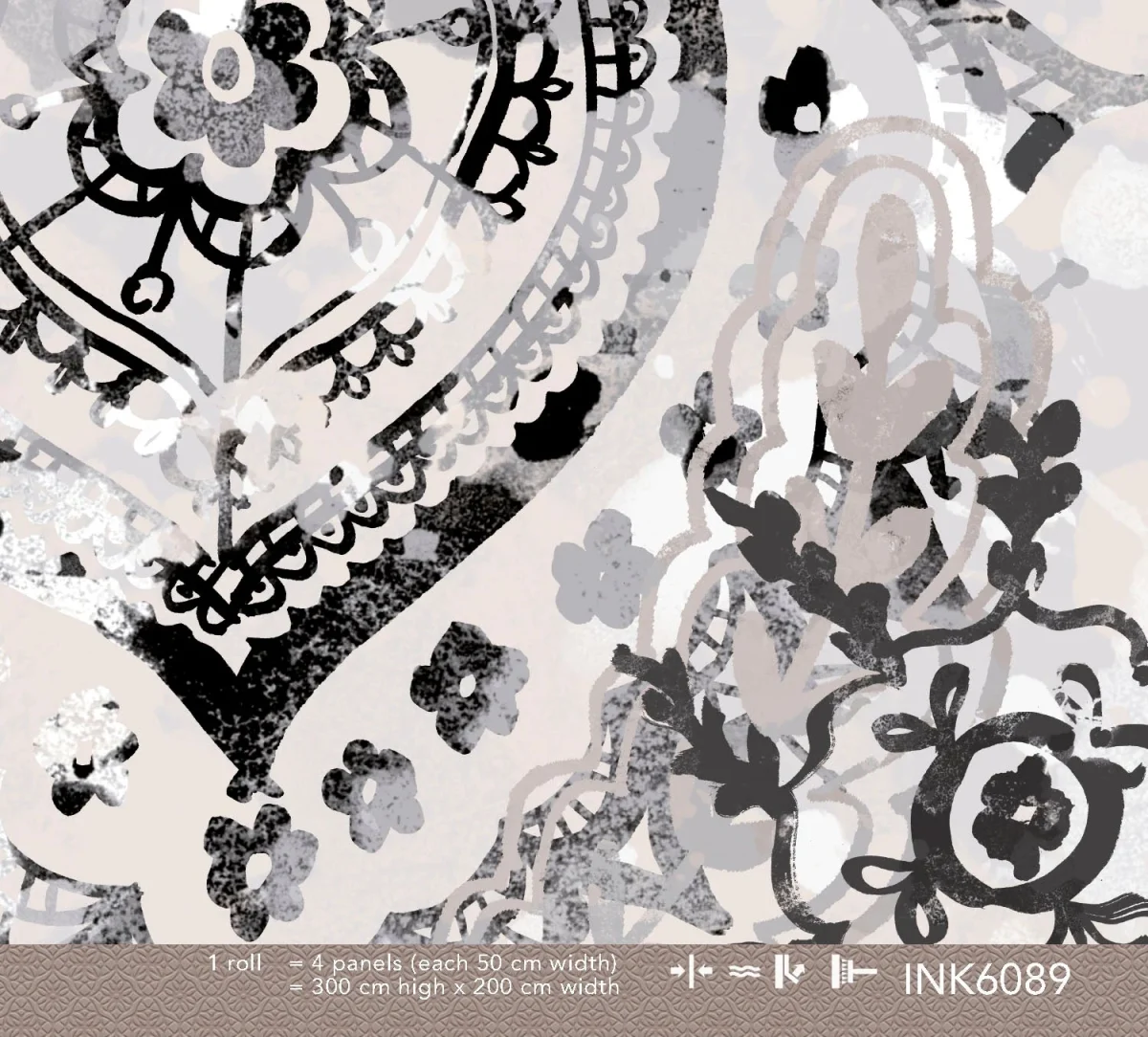 Folky - Colour Choc Behang