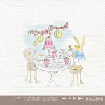 Pink Alice - Colour Choc Behang