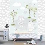 Kinderbehang Bears And Lions