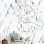 Kate & Andy Behang -  Dino Wall MIX & MATCH