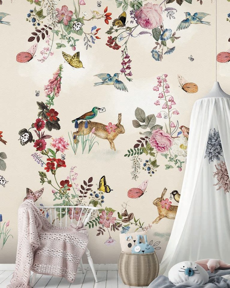 Papier peint enfant Vintage Fairytale