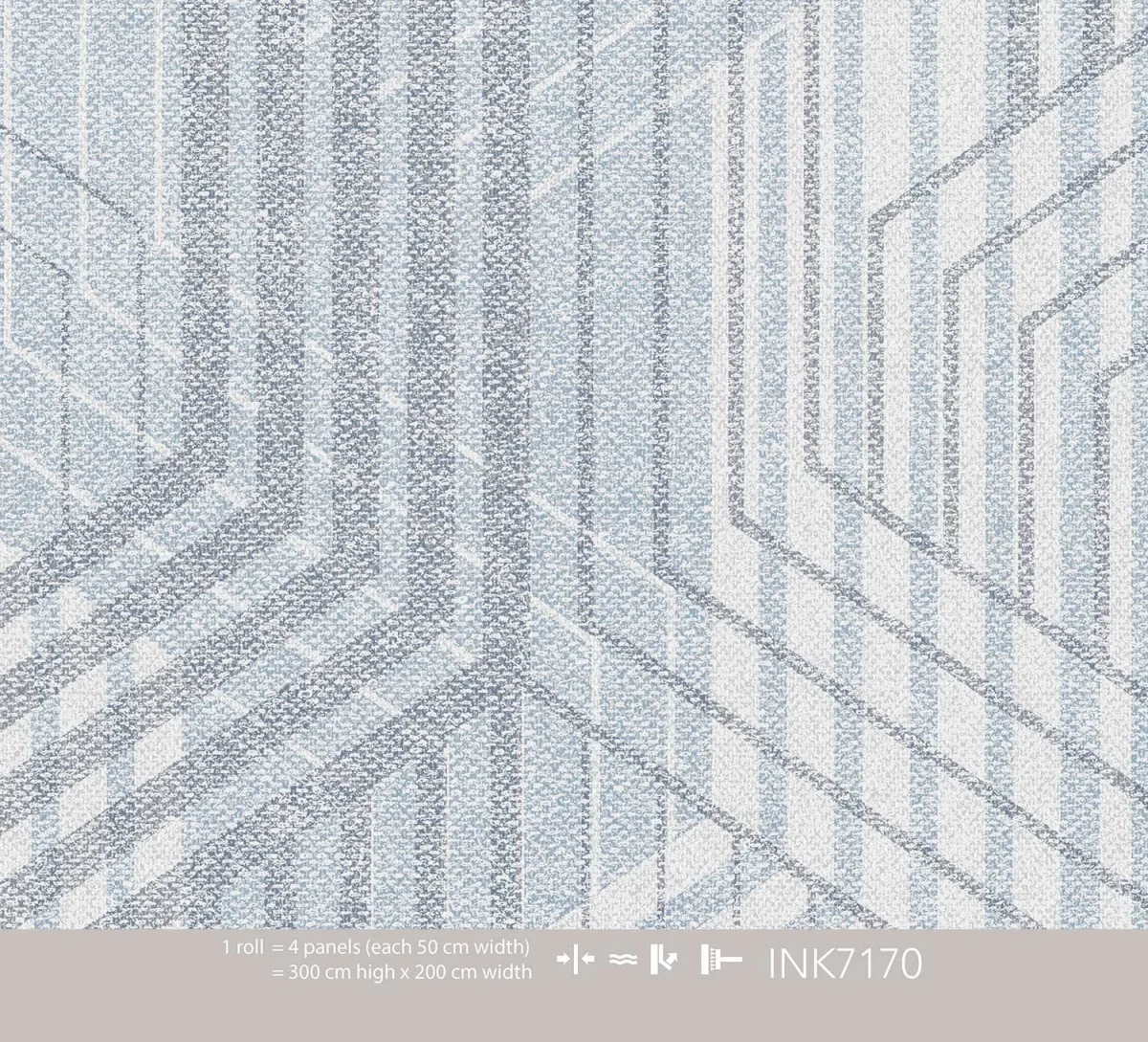 Behang Timeless - Stylo Blue