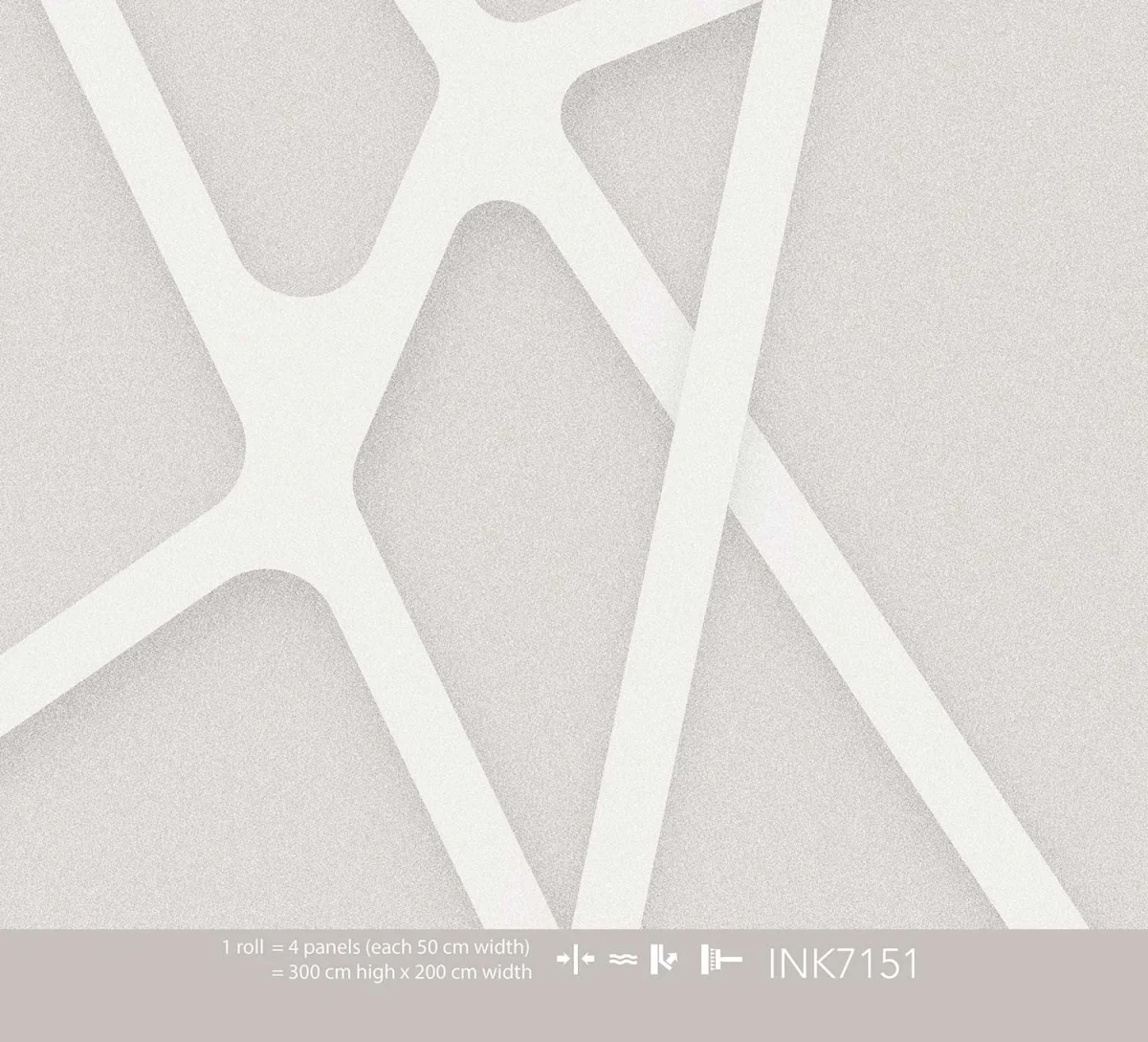 Papier peint Timeless - Mikado Sand