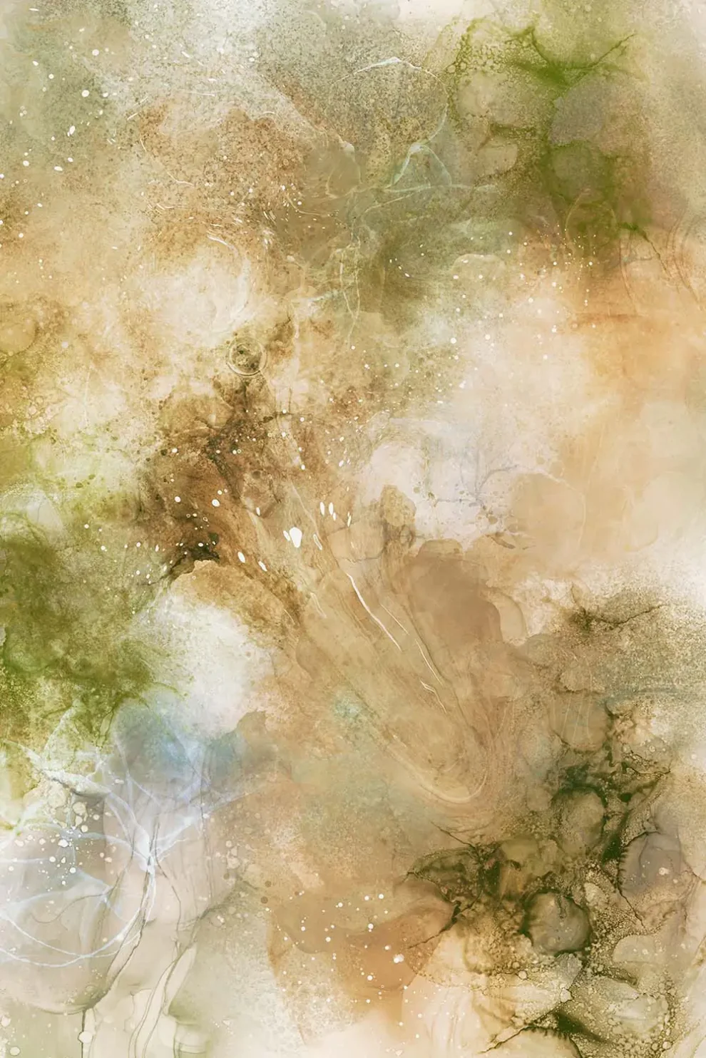 Alcohol Ink - Panneau Acoustique