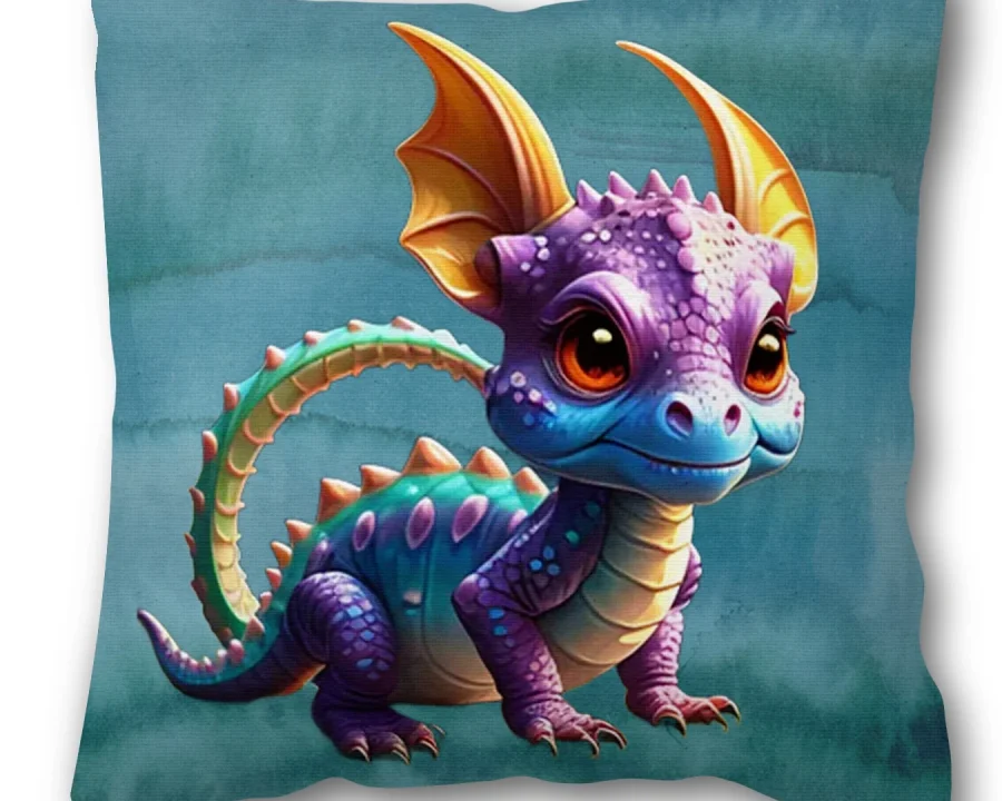 Zierkissen Drachen Serie - Dragon Lives