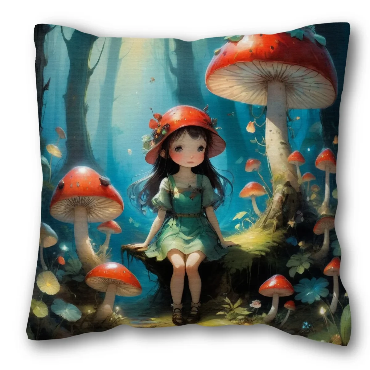 Coussin Décoratif Petit Chaperon Rouge