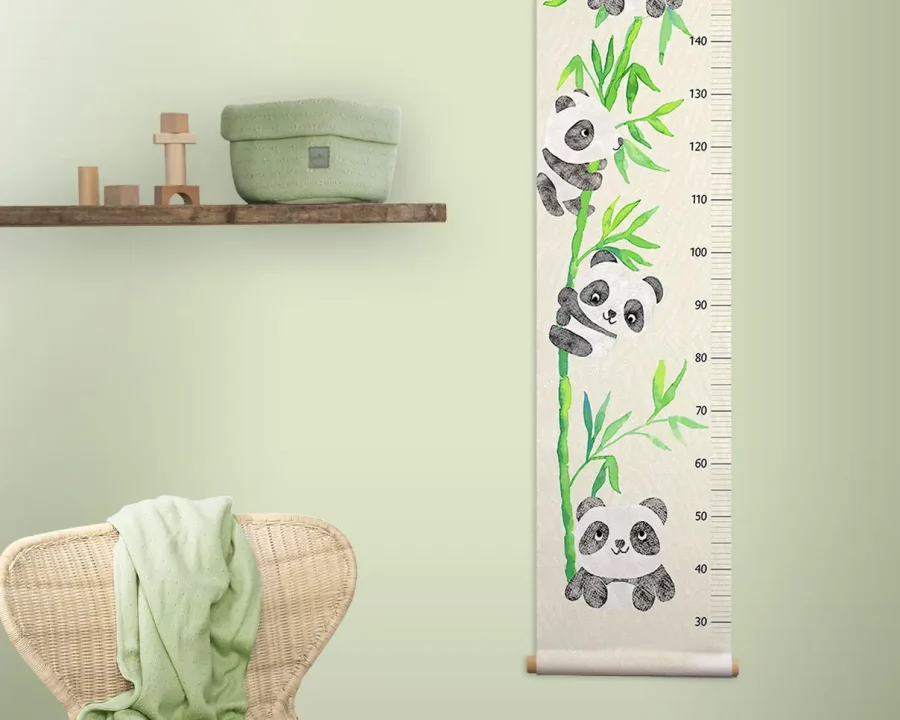 Panda Bamboo Groeimeter
