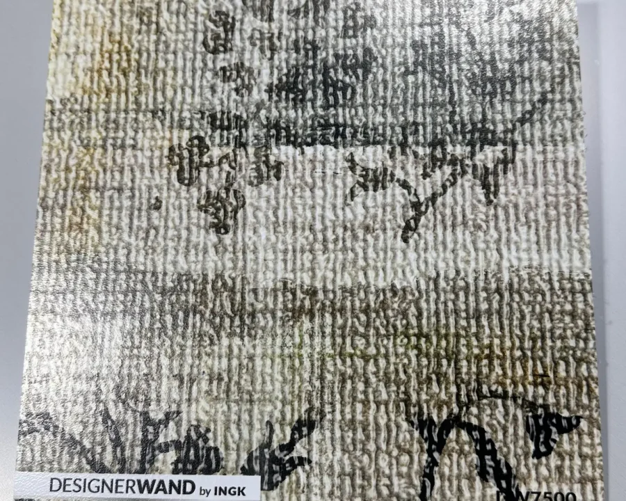 Échantillon de la crédence texture florale DW7500 au format 20×20 cm