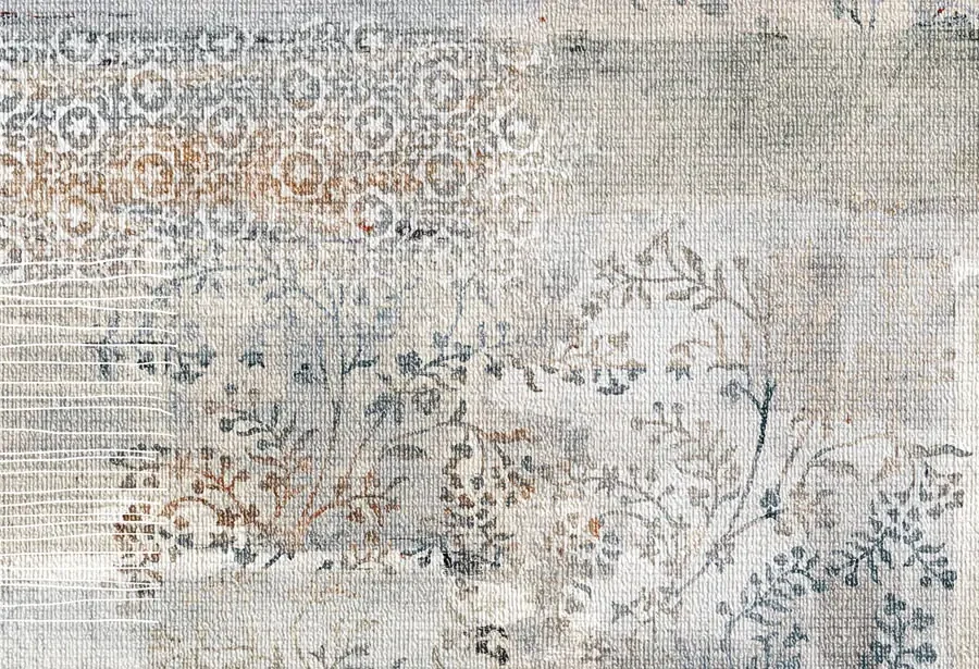 Botanische Textur-Küchenrückwand DW7501 mit Blumenmotiv