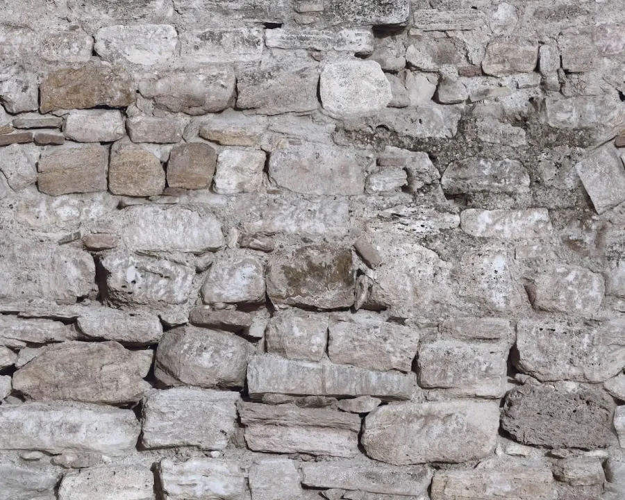 Weiße Backstein-Küchenrückwand DW7621