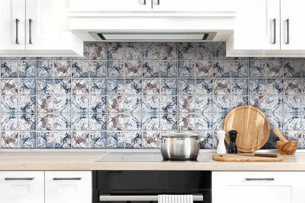 Spatwand met print - DW7623