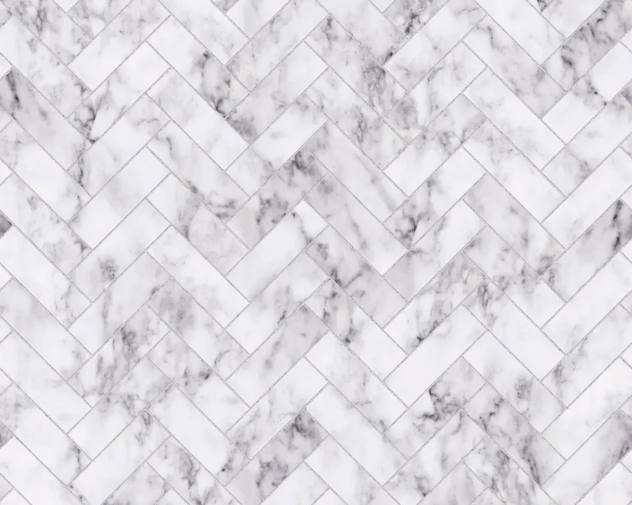 Marble-effect backsplash DW7624 for kitchen