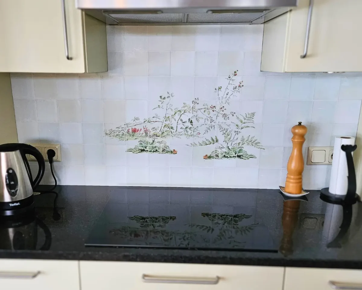 Spatwand met print - DW7625