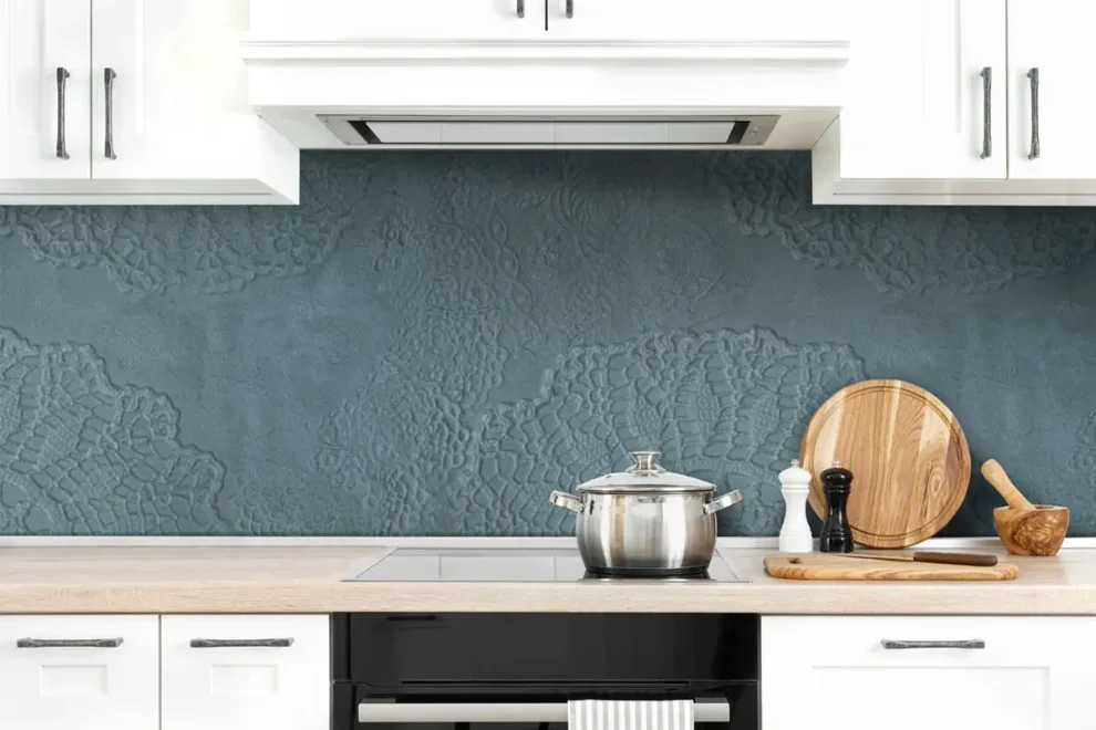 Slate texture backsplash DW7630 for kitchen