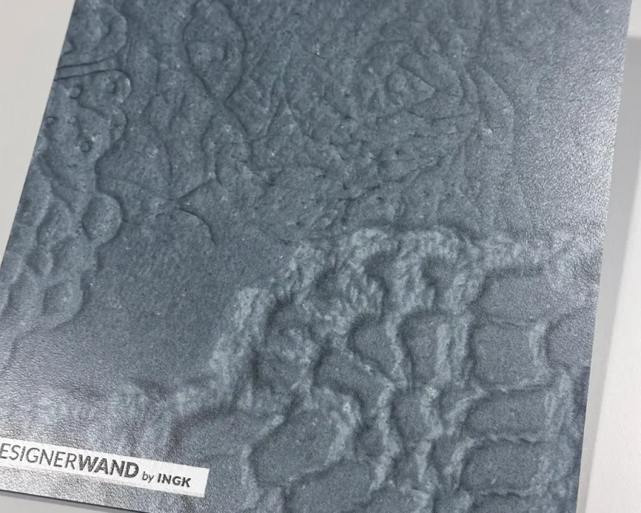 Materialmuster DW7630 mit der realistischen Schiefertextur für eine robuste natürliche Küchenrückwand