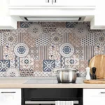 Backsplash with print - DW7634