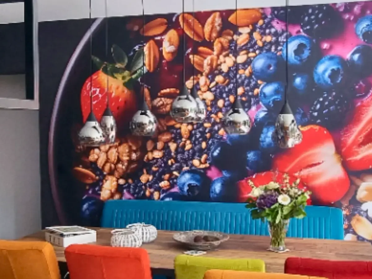 Keuken achterwand met Poke of Smoothie Bowl