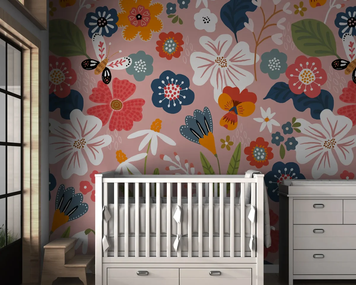 Sam & Luca - Summer Flowers pink