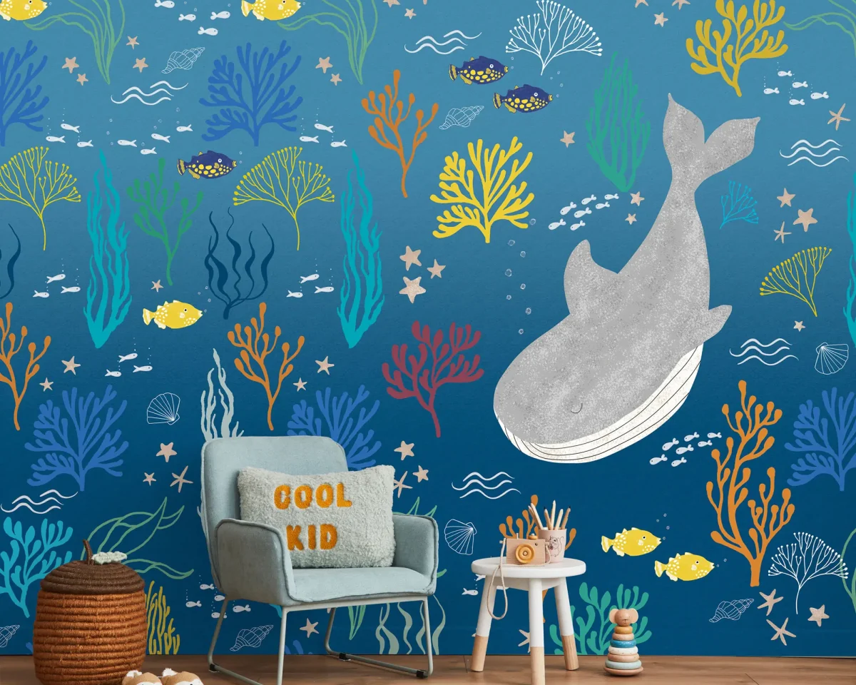 Sam & Luca - Whale Magic blue