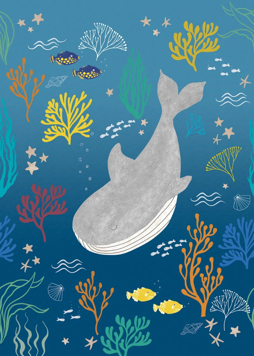 Sam & Luca - Whale Magic blue