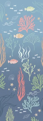 Sam & Luca - Whale Magic Coral uni soft