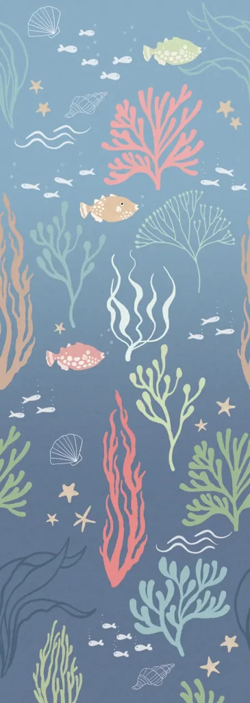 Sam & Luca - Whale Magic Coral uni soft