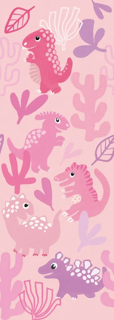 Sam & Luca - Happy Dino’s pink