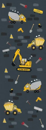 Sam & Luca - Digger Dig Cranes uni dark