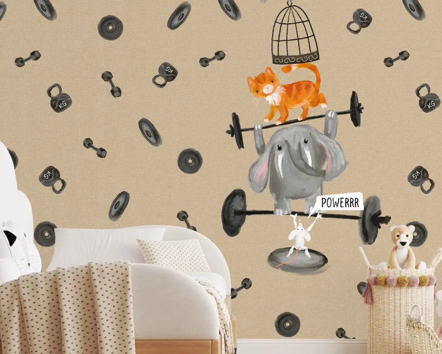 Sam & Luca - Keep Lifting Baby beige