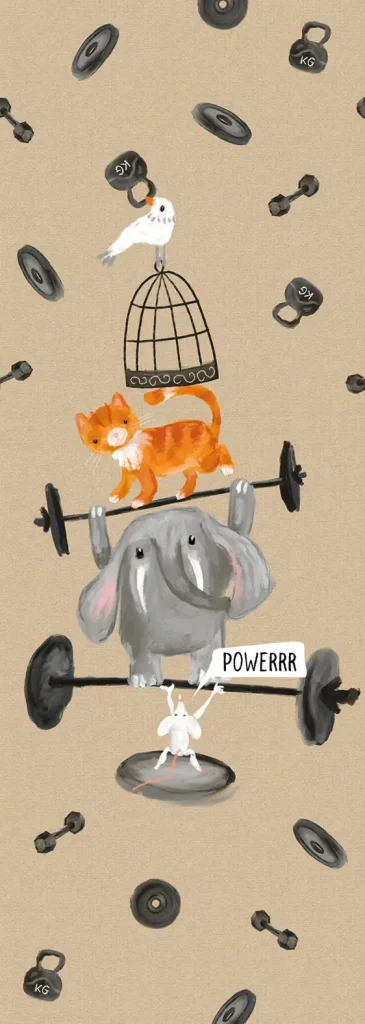 Sam & Luca - Keep Lifting Baby beige