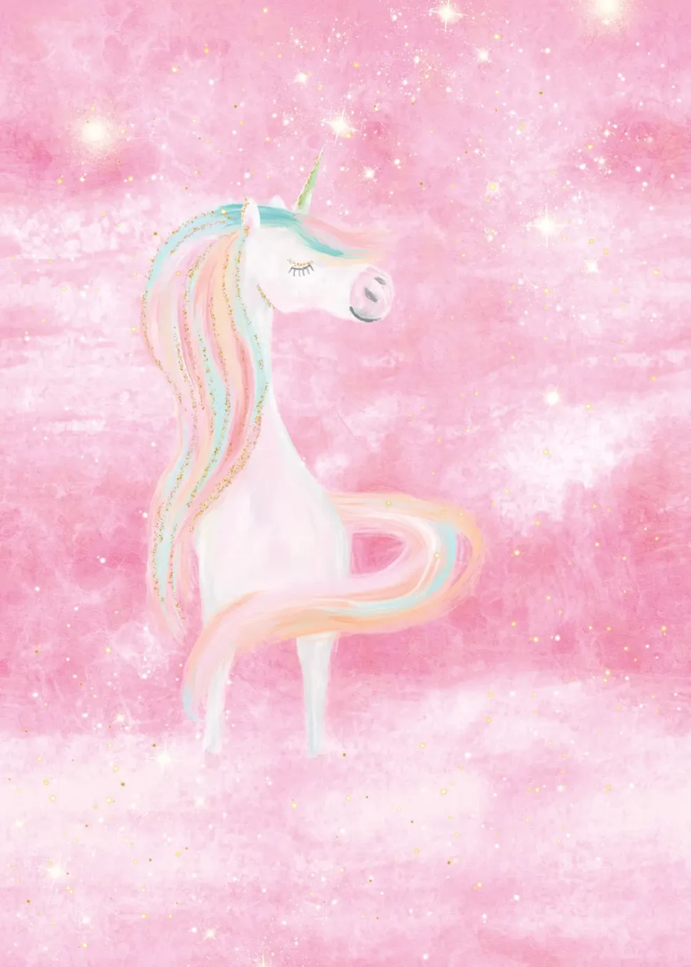 Sam & Luca - unicorn pink