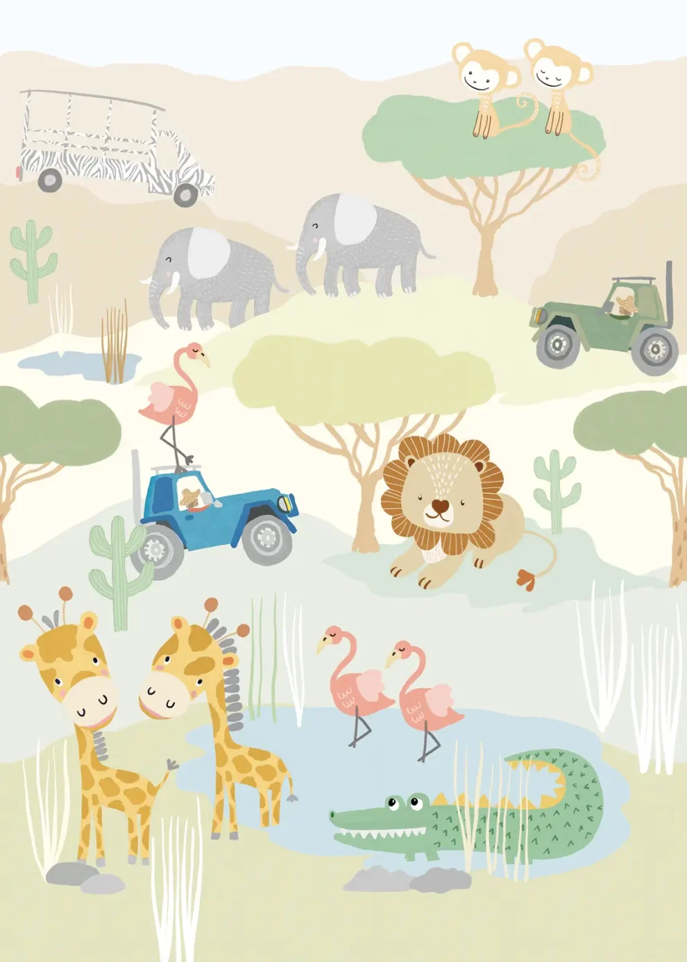 Sam & Luca - Dream Safari pastel