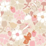 Sam & Luca - Boho Flower Garden pink