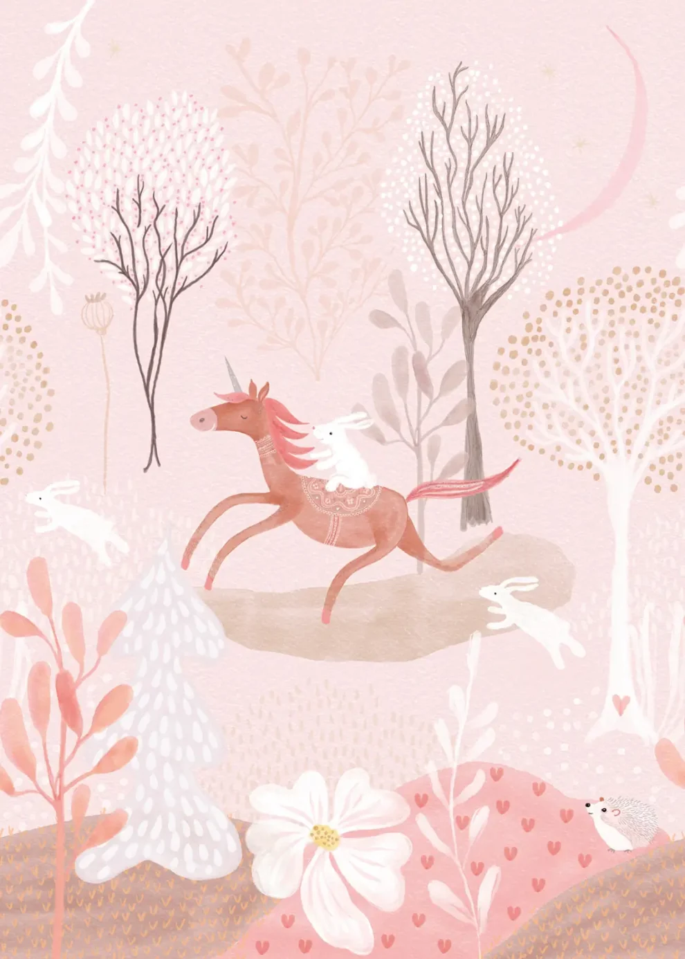Sam & Luca - unicorn Love pink