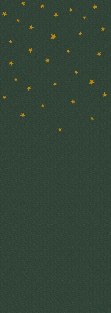 Sam & Luca - Dino nights uni dots forest green