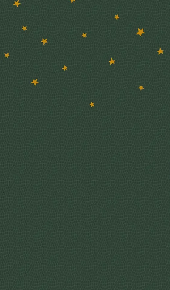 Sam & Luca - Dino nights uni dots forest green