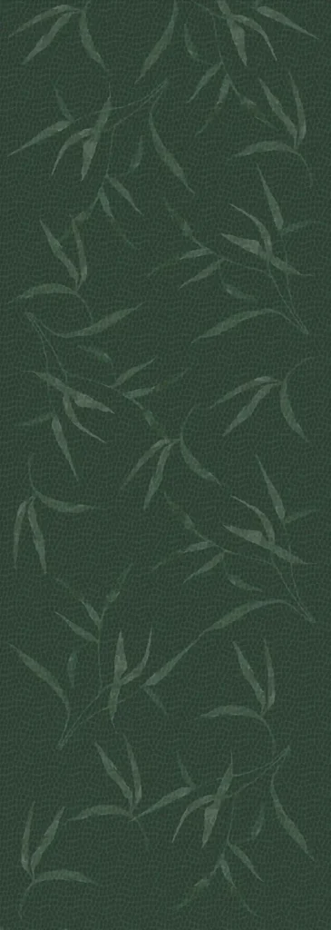 Sam & Luca - Dino nights uni leaves forest green